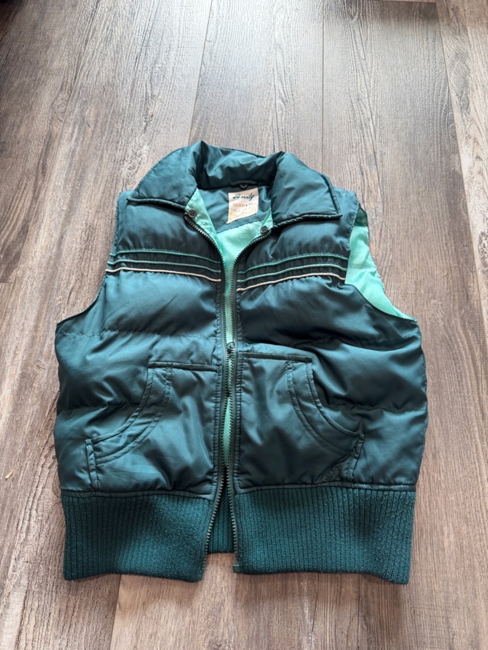 Brady Teal‎ Puffer Vest for Women - Quilted Insulated Vest